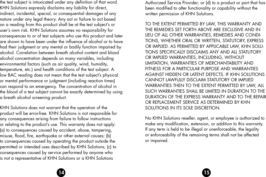 Page 9 of 11 - Bactrack Bactrack-S30-Users-Manual- Select S30 Breathalyzer Owner's Manual  Bactrack-s30-users-manual