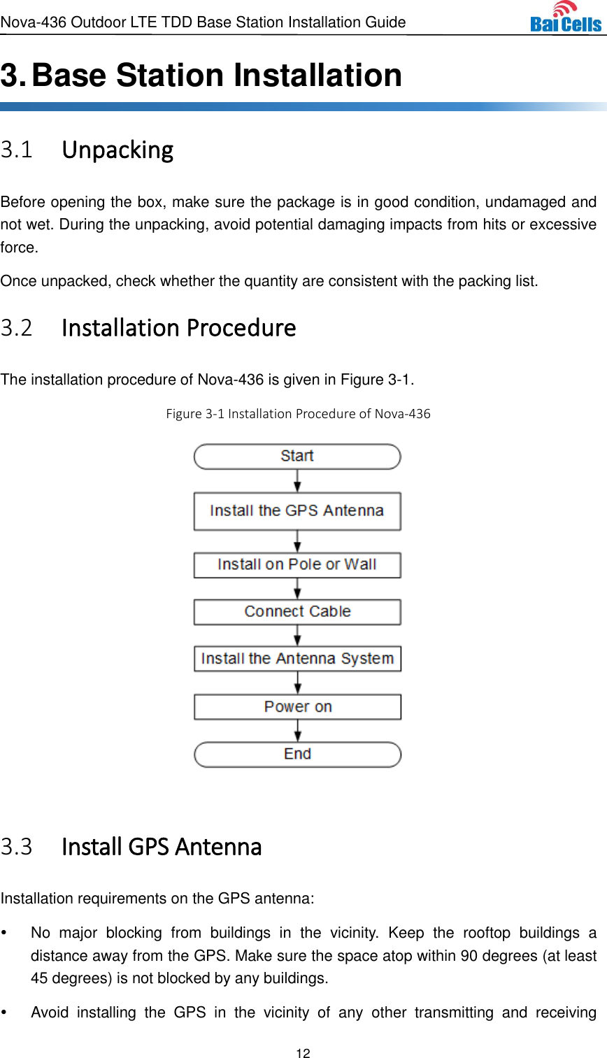 Page 17 of Baicells Technologies MBS2130 LTE-TDD Base Station User Manual Nova 436 Outdoor LTE TDD Base Station