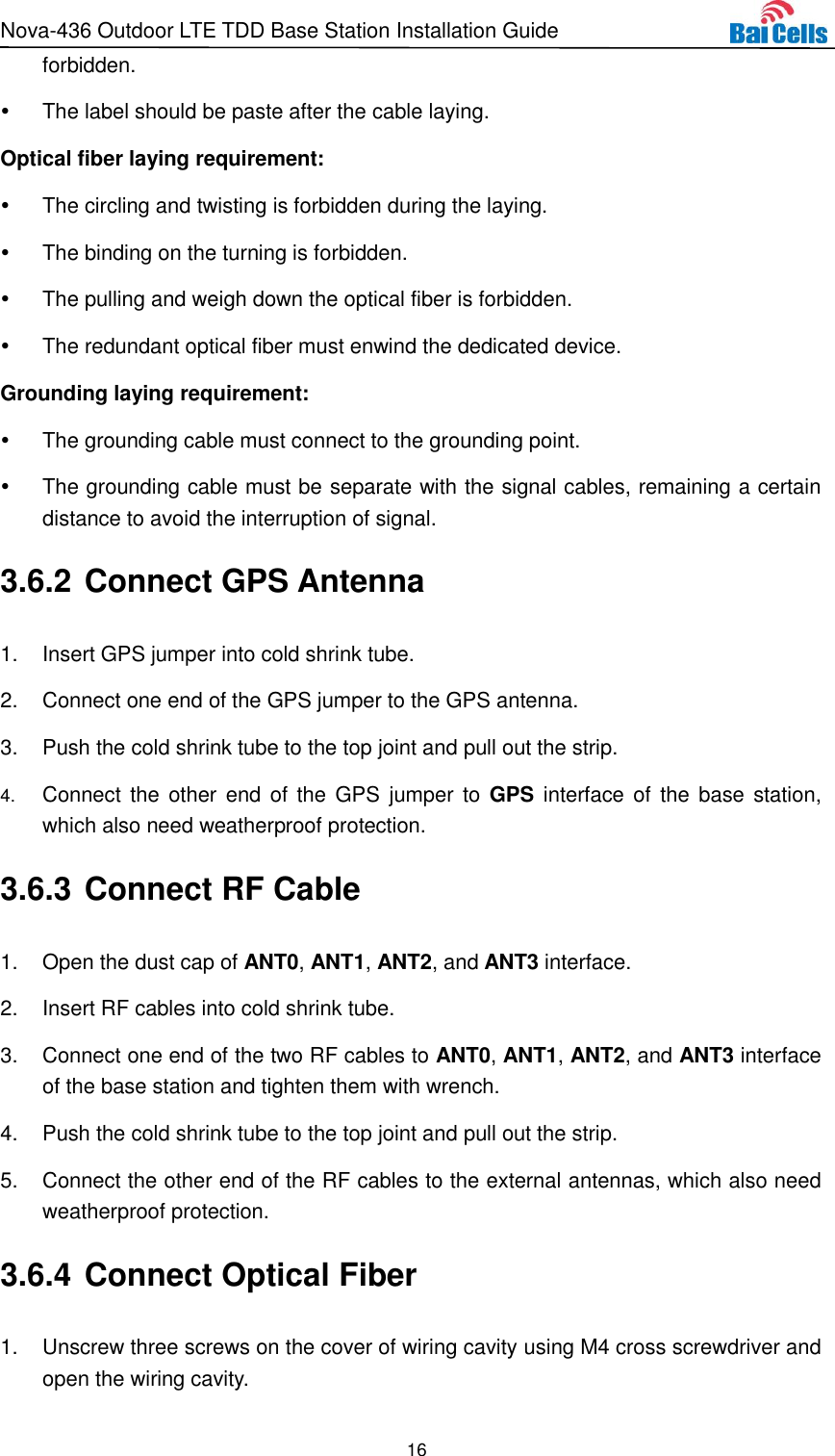 Page 21 of Baicells Technologies MBS2130 LTE-TDD Base Station User Manual Nova 436 Outdoor LTE TDD Base Station