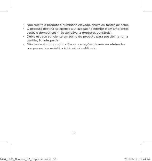 Page 39 of Bang and Olufsen a s BEOP2 Bluetooth Speaker User Manual 