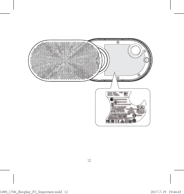 Page 57 of Bang and Olufsen a s BEOP2 Bluetooth Speaker User Manual 