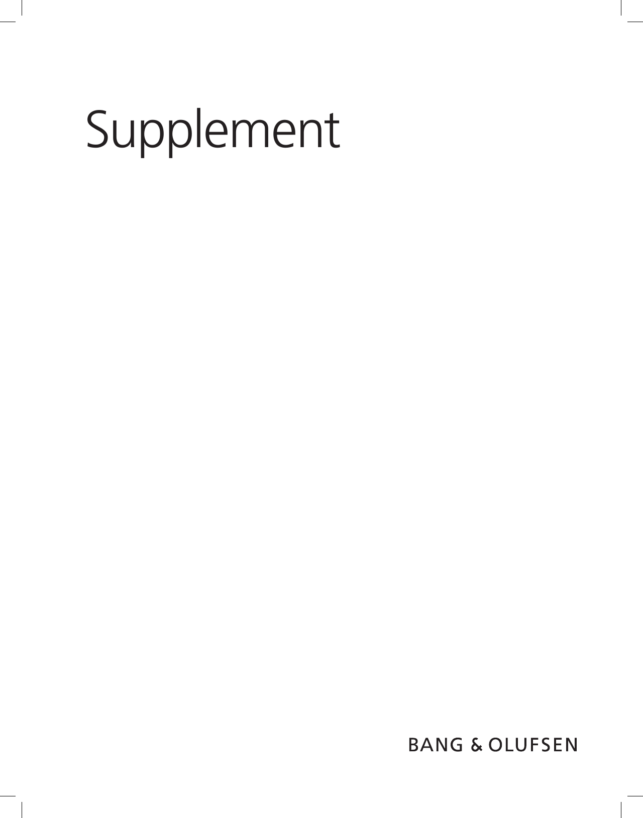 Supplement 