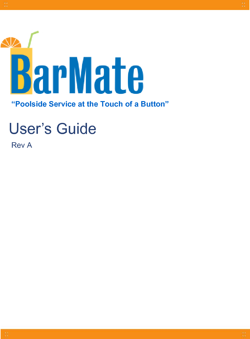 ii BarMate Installation Guide 