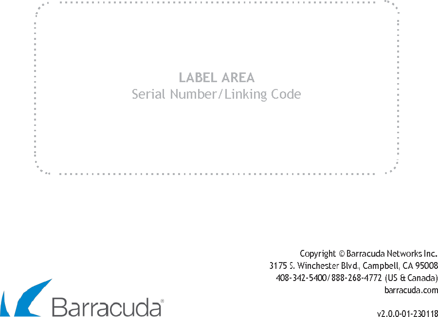 Page 11 of Barracuda Networks BNHW030 Network Appliance User Manual