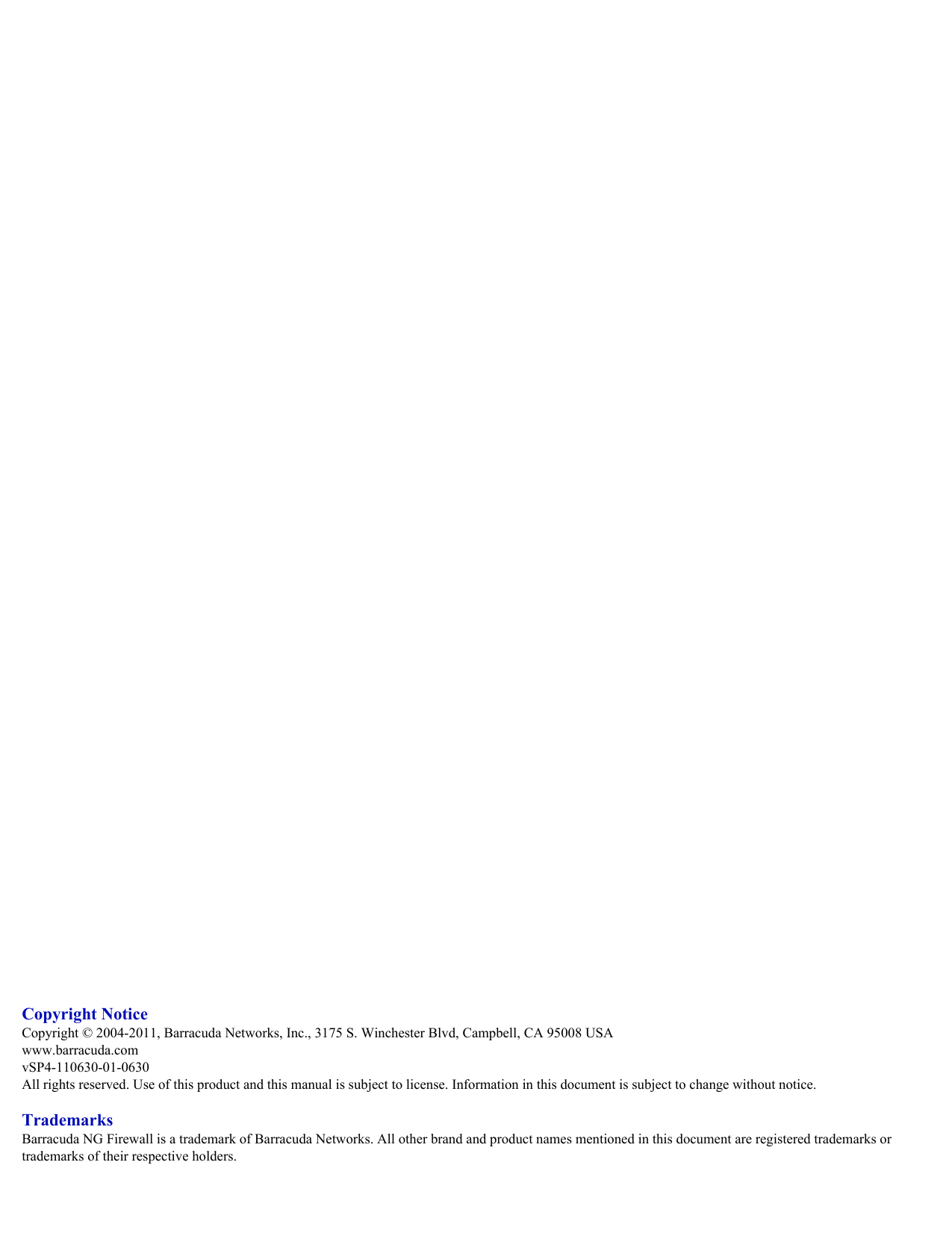 Page 2 of 10 - Barracuda-Networks Barracuda-Networks-Sp4-Users-Manual- Barracuda NG Network Access Client SP4 Migration Instructions - 2011-06-30 | Revision 1.0  Barracuda-networks-sp4-users-manual