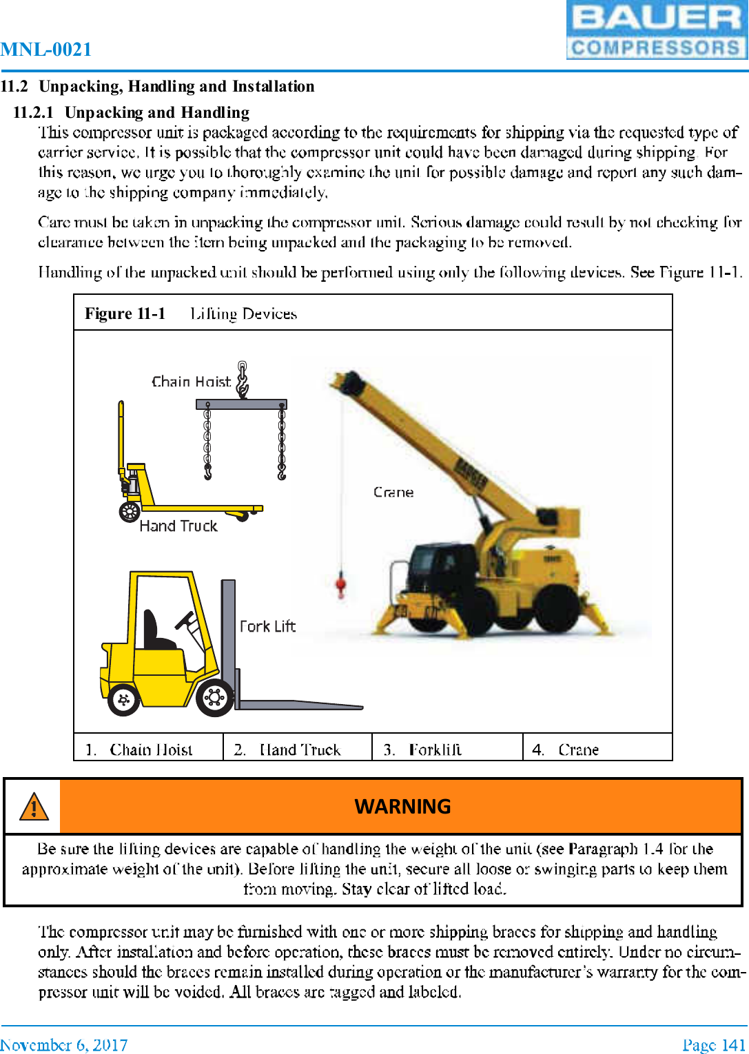 Bauer Compressors BRFID RF ID Reader in Air Fill Station User Manual