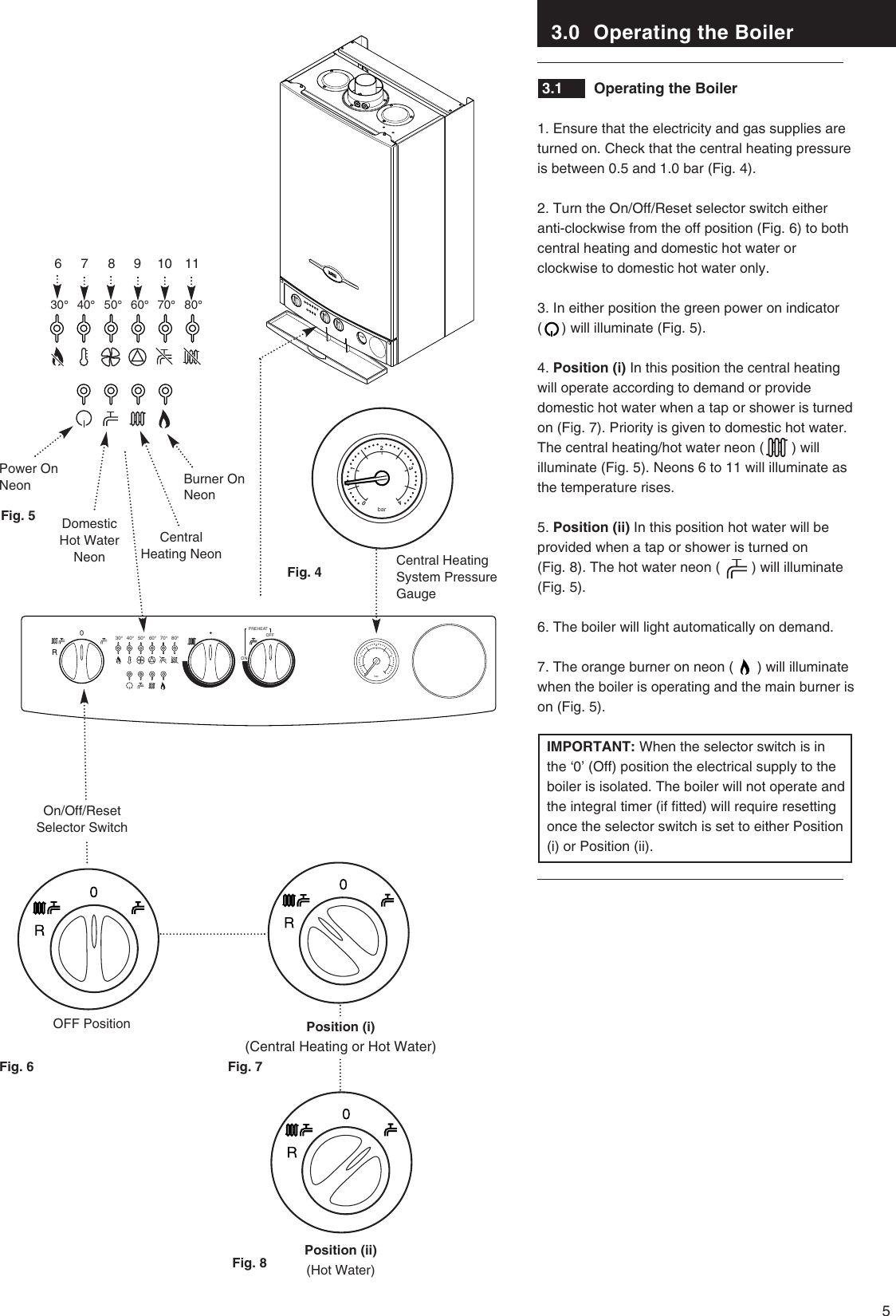 Page 5 of 12 - Baxi-Potterton Baxi-Potterton-Baxi-Combi-Instant-105E-Users-Manual- 248742  Baxi-potterton-baxi-combi-instant-105e-users-manual