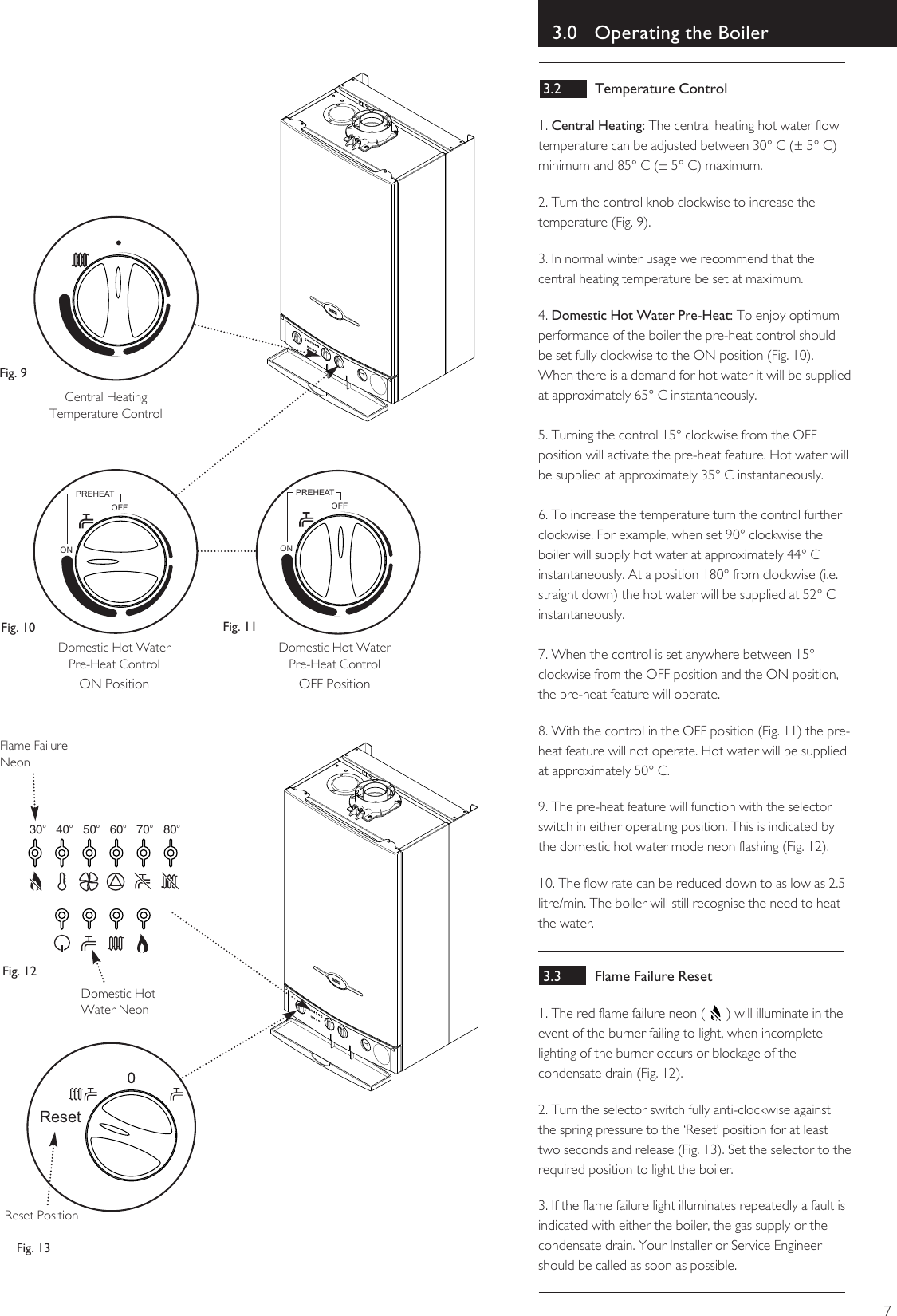 Page 7 of 12 - Baxi Baxi-Combi-Instant-80-He-And-105-He-Owners-Manual- 5111808 Operating  Baxi-combi-instant-80-he-and-105-he-owners-manual