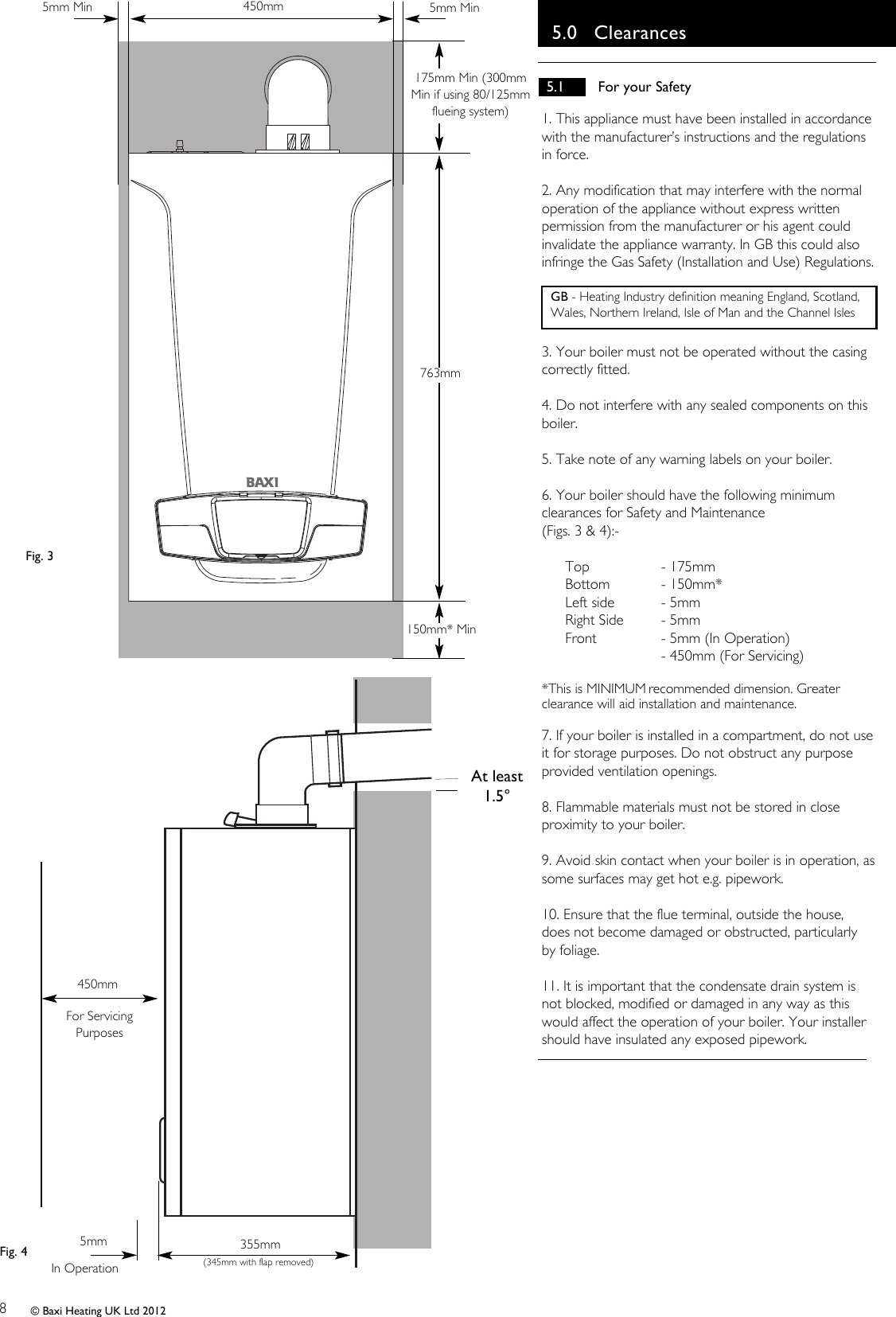 Page 8 of 12 - Baxi Baxi-Duo-Tec-Combi-Ga-Owners-Manual 7206335 User Duo2