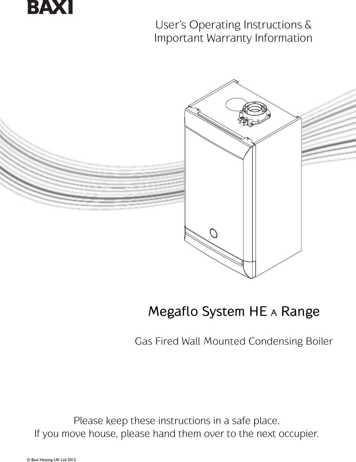 Baxi Megaflo System He A Owners Manual
