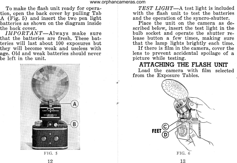 Page 8 of 12 - Beacon Beacon-Ii-Instruction-Manual- Www.orphancameras.com  Beacon-ii-instruction-manual