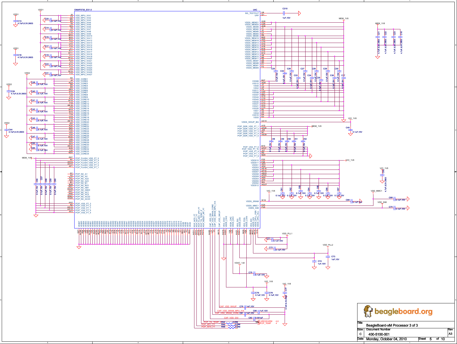 Page 5 of 10 - BEAGLE_XM_REVA3.OPJ  BB-x M Schematic REVA3
