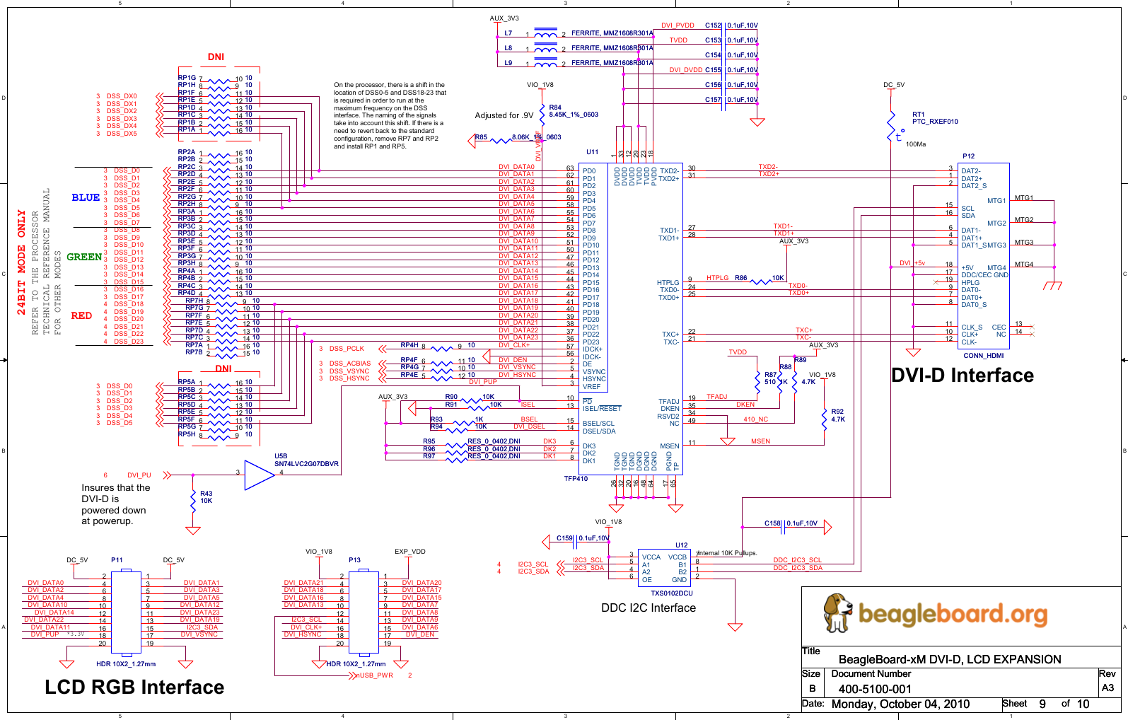 Page 9 of 10 - BEAGLE_XM_REVA3.OPJ  BB-x M Schematic REVA3