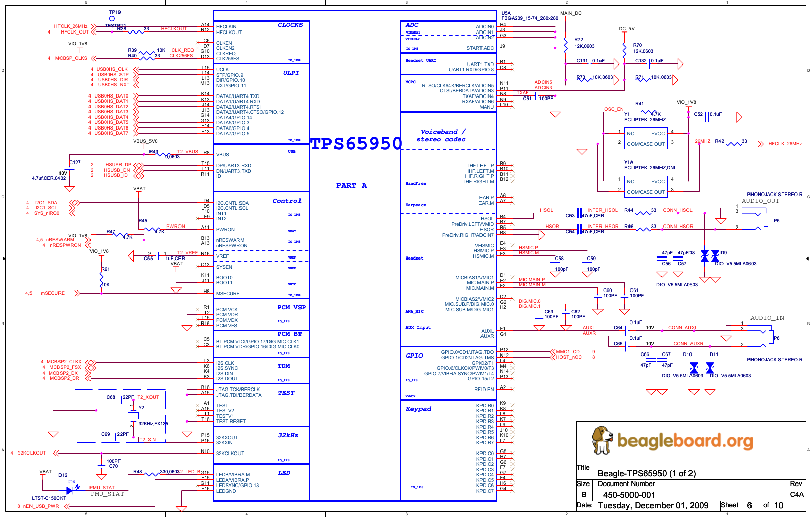 Page 6 of 10 - BEAGLE_PUB_C4  Beable C4 Schematic