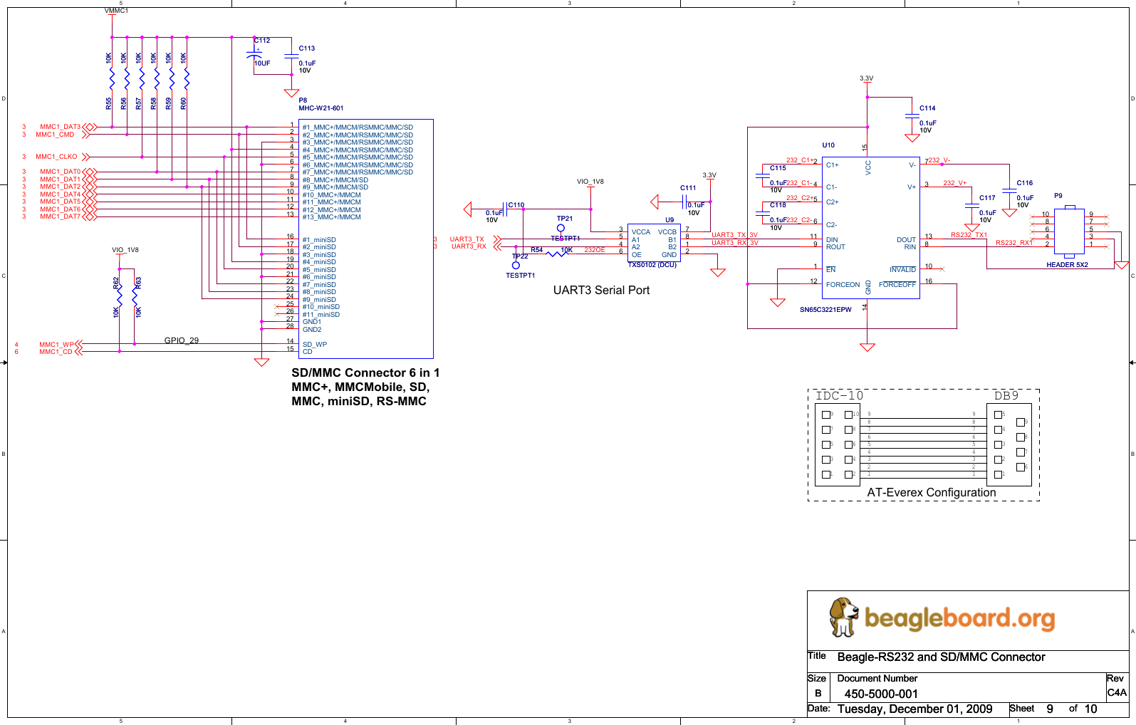 Page 9 of 10 - BEAGLE_PUB_C4  Beable C4 Schematic