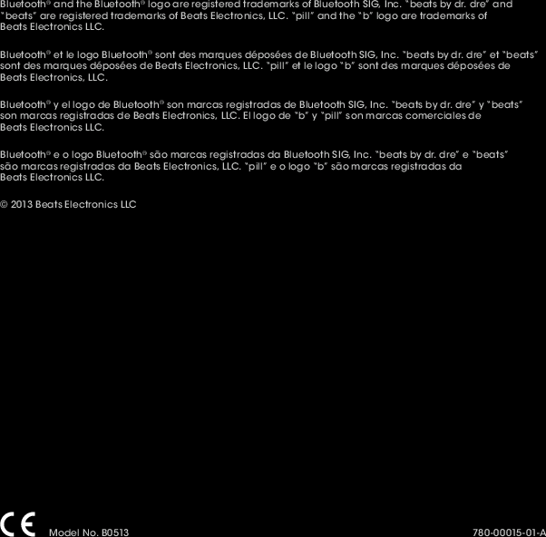 Page 10 of 10 - Beats-By-Dr-Dre Beats-By-Dr-Dre-Pill-2-0-Quick-Start-Manual- Pill-2.0-quick-start-guide-americas  Beats-by-dr-dre-pill-2-0-quick-start-manual