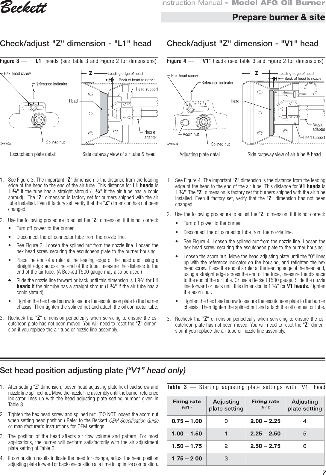 Page 7 of 12 - Beckett Beckett-Afg-Oil-Burner-Instruction-Manual- ManualsLib - Makes It Easy To Find Manuals Online!  Beckett-afg-oil-burner-instruction-manual