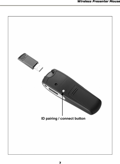 Wireless Presenter Mouse 7 Wireless Presenter Mouse 7  