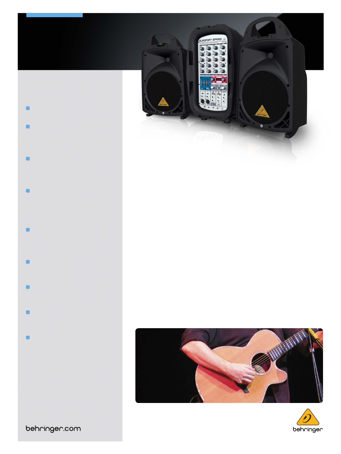 behringer europort epa300