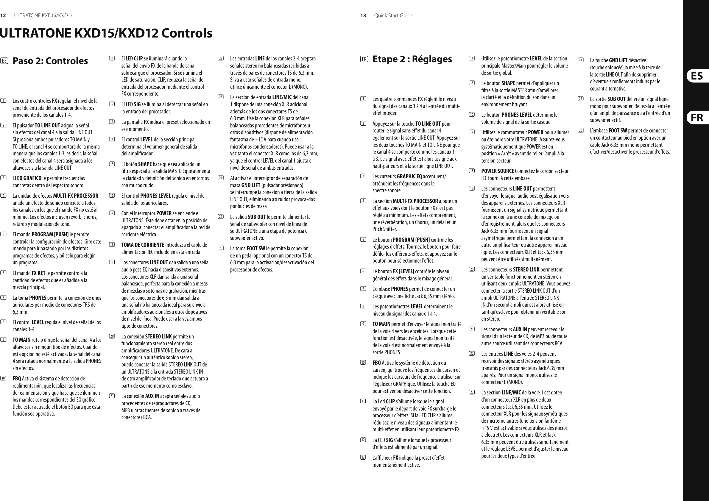 Page 7 of 11 - Behringer Behringer-Ultratone-Kxd12-Quick-Start-Manual- ULTRATONE KXD15/KXD12  Behringer-ultratone-kxd12-quick-start-manual
