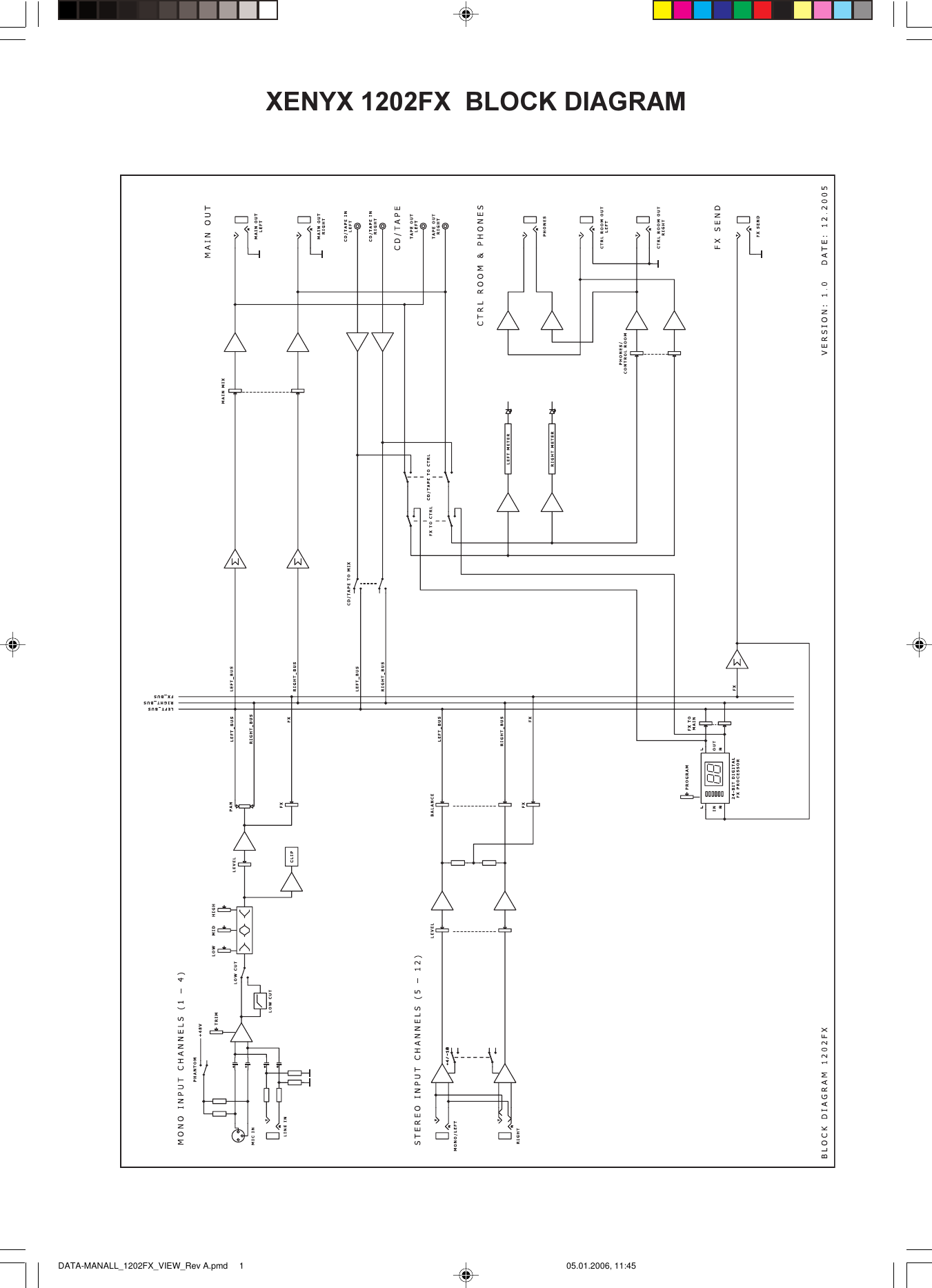 Behringer Xenyx 802 Circuit Diagram