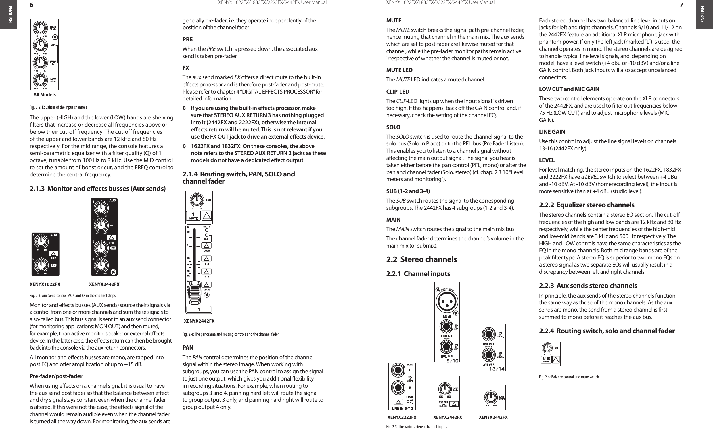 Page 4 of 12 - Behringer Behringer-Xenyx-1832Fx-Users-Manual- XENYX1622FX/1832FX/2222FX/2442FX  Behringer-xenyx-1832fx-users-manual