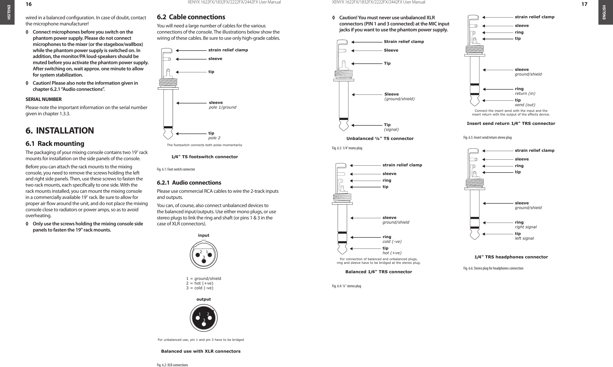 Page 9 of 12 - Behringer Behringer-Xenyx-1832Fx-Users-Manual- XENYX1622FX/1832FX/2222FX/2442FX  Behringer-xenyx-1832fx-users-manual