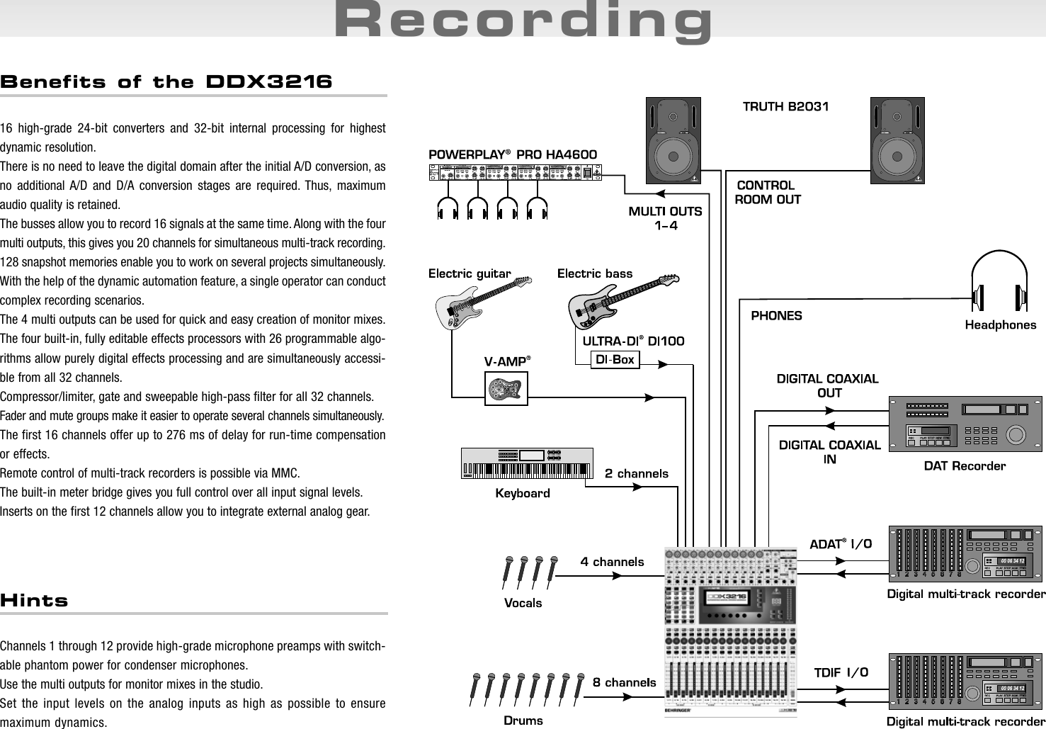 Page 2 of 12 - Behringer DDX3216 User Manual  To The 9f32b280-ad86-9d84-cdac-00e8780a0fc3