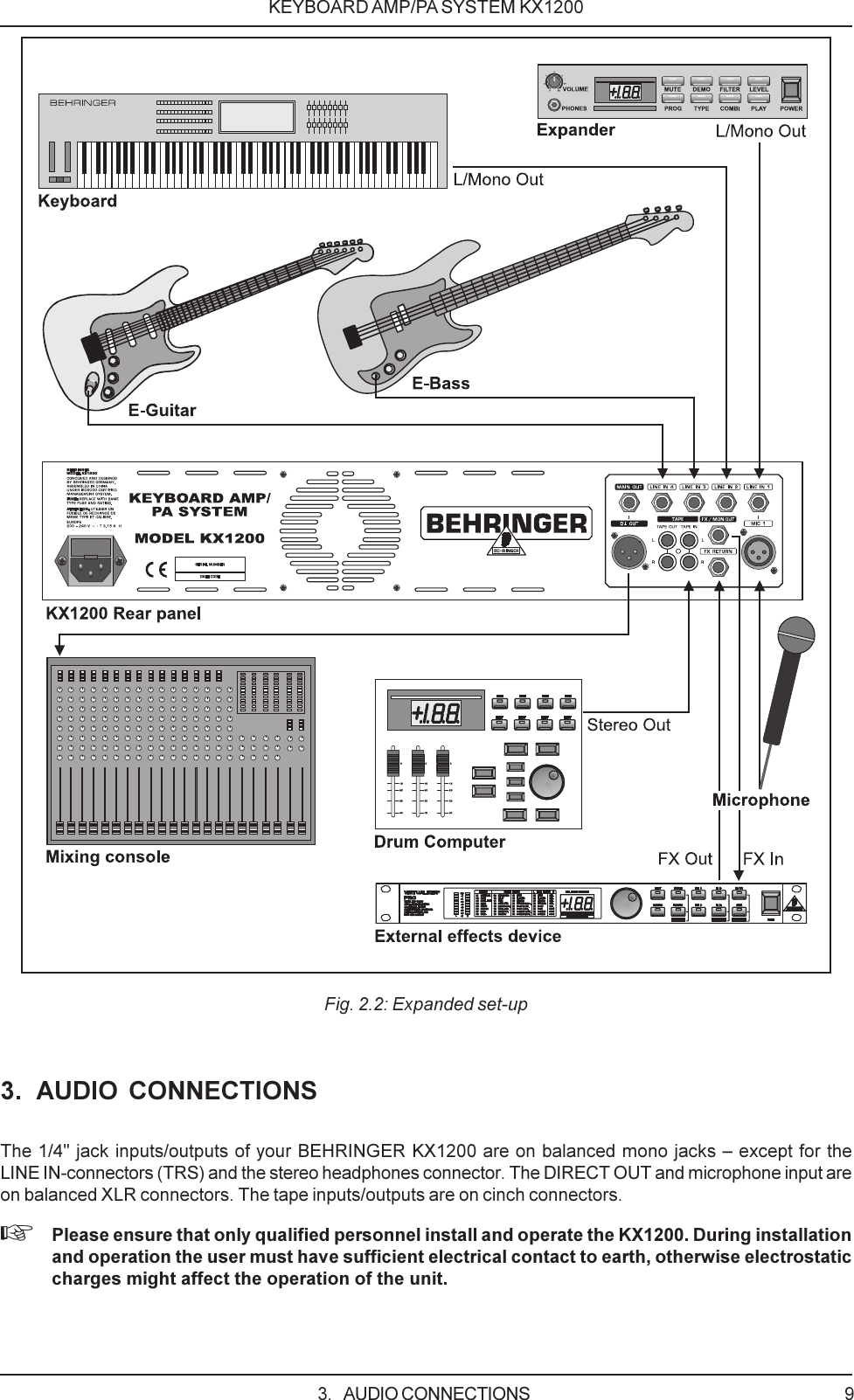 Page 9 of 12 - Behringer KX1200 DATA-MANFULL_KX1200_ENG_Rev. B.p65 User Manual  To The 0c90fc38-e5e2-4109-8f7c-83b48de6382a