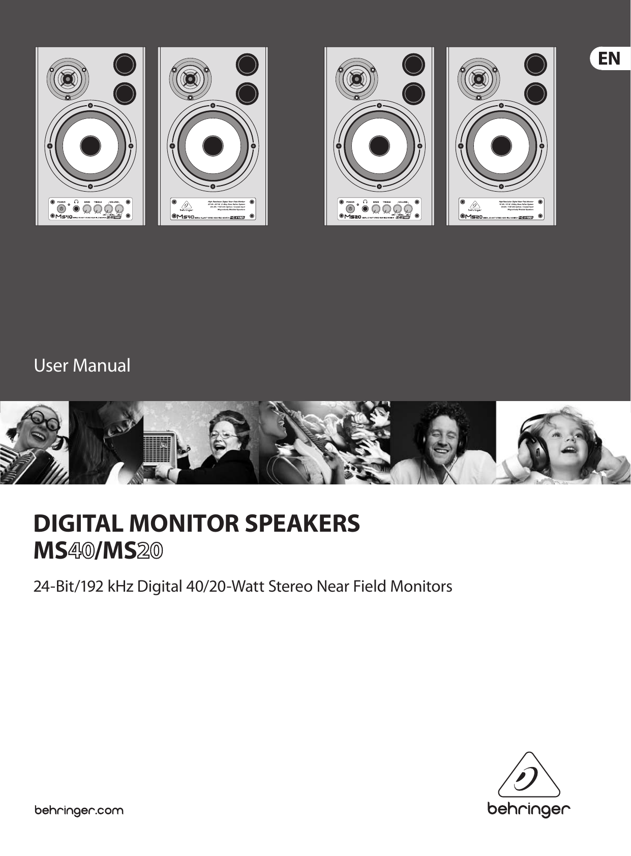 Page 1 of 9 - Behringer MS40 P0274 (MS40/MS20) User Manual To The A89900ea-3ed5-49a6-8907-b3d2fe0ad2dd