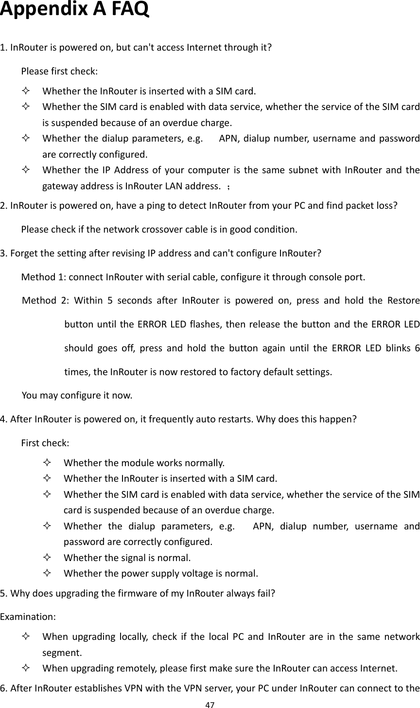 Page 53 of Beijing InHand Networks Technology IR611S Industrial Cellular Router User Manual InRouter6XX S User Manual v1 2 R2