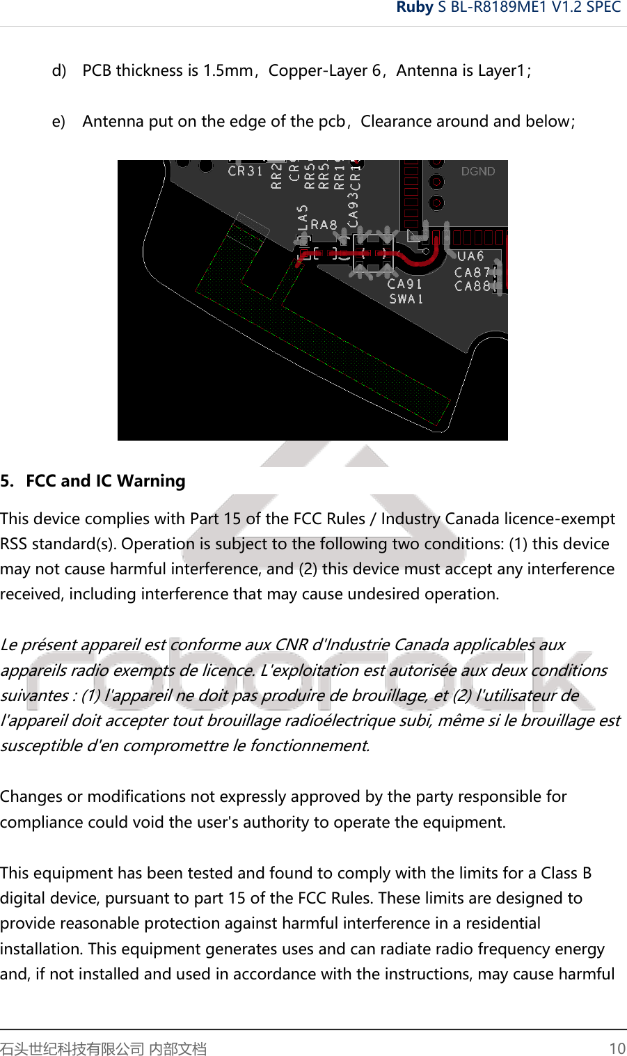 Page 10 of Beijing Roborock Technology RSW02 BL-R8189ME1 V1.2 User Manual rev 1