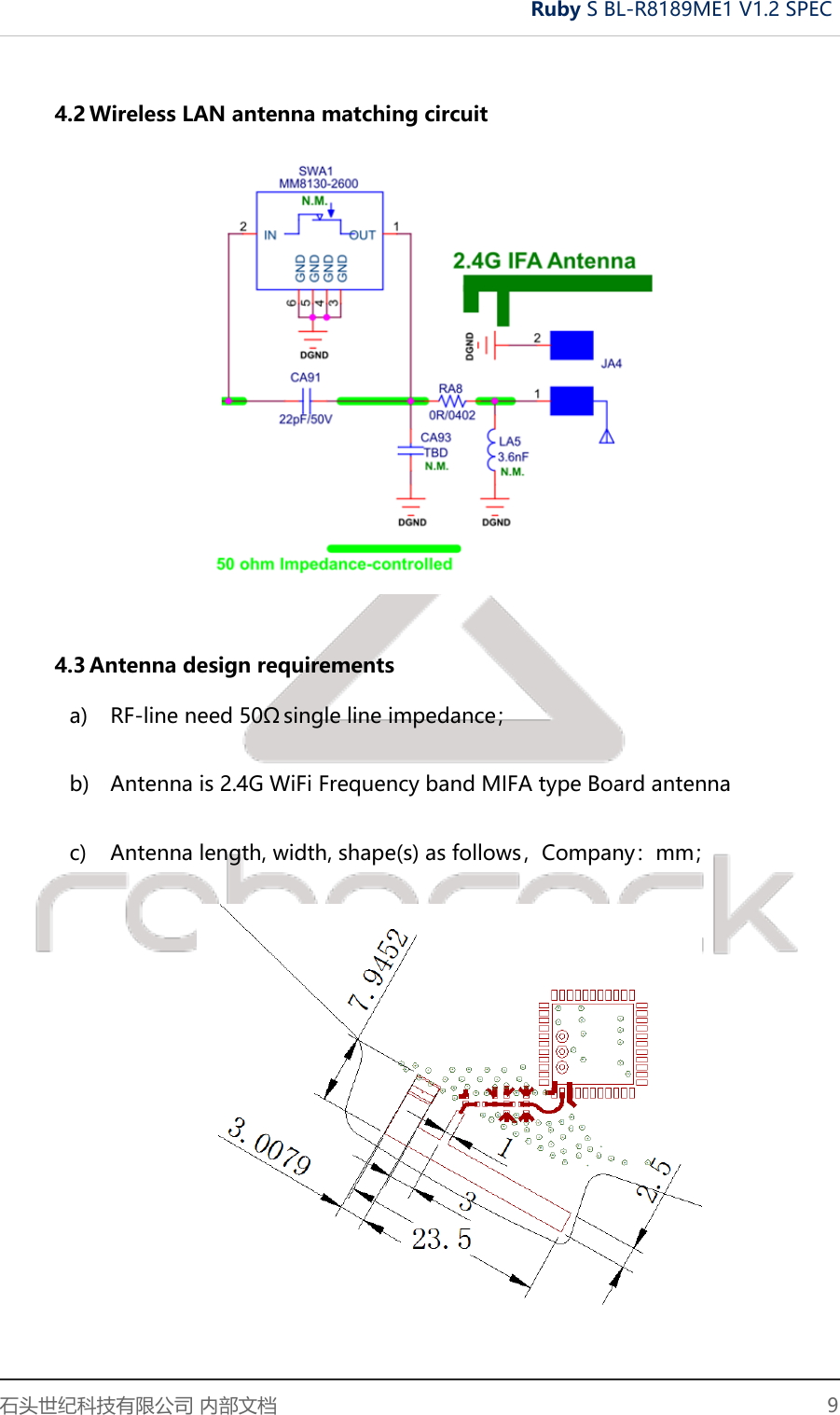 Page 9 of Beijing Roborock Technology RSW02 BL-R8189ME1 V1.2 User Manual rev 1