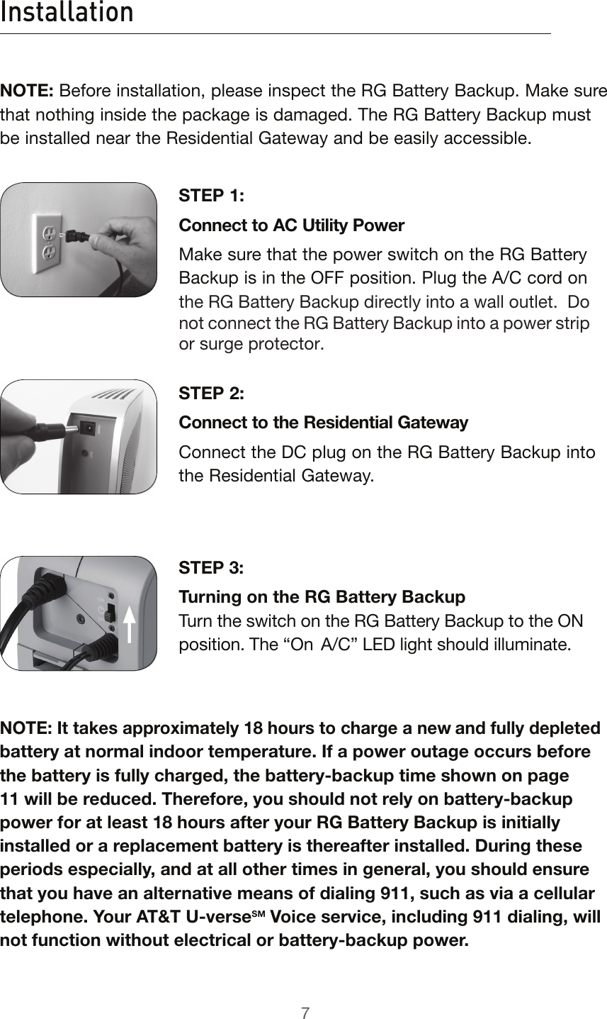 Page 8 of 12 - Belkin Belkin-Bu3Dc001-12V-Users-Manual- UserManual&WallMounting_BU3DC001-12V  Belkin-bu3dc001-12v-users-manual