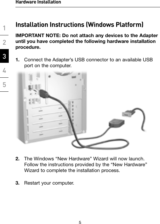 Page 7 of 12 - Belkin Belkin-F5U257-Users-Manual- P75091_F5U257_man  Belkin-f5u257-users-manual