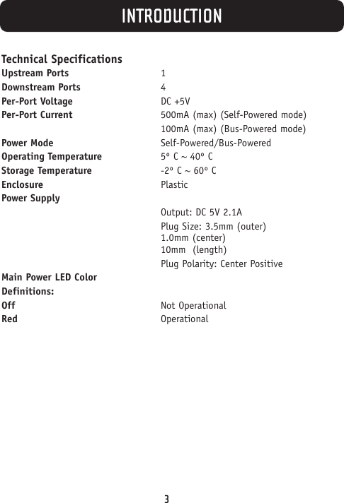 Page 5 of 9 - Belkin Belkin-Thumb-Hub-F5U218-Mob-Users-Manual- P74459_F5U218-MOB_man  Belkin-thumb-hub-f5u218-mob-users-manual