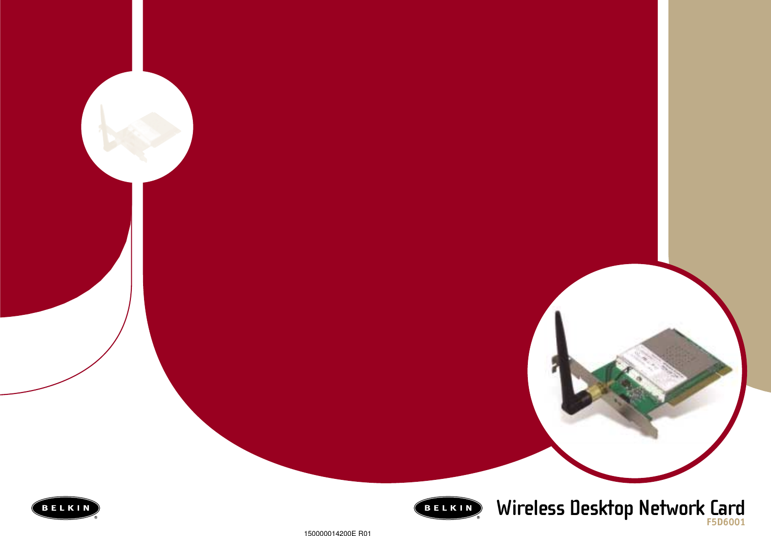 Wireless Desktop Network CardF5D6001150000014200E R01
