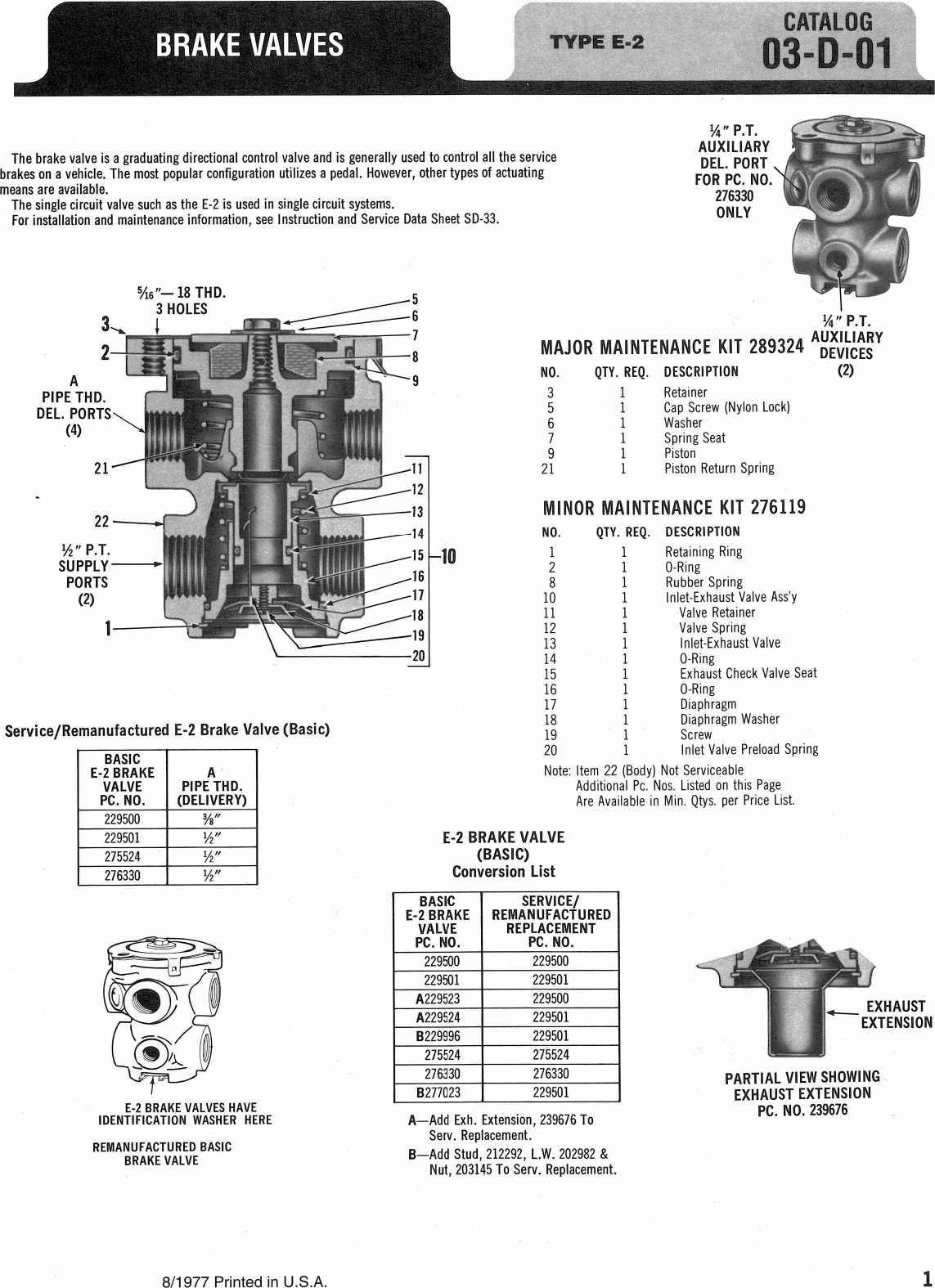 Page 1 of 4 - Bendix Bendix-03-D-01-Users-Manual-  Bendix-03-d-01-users-manual