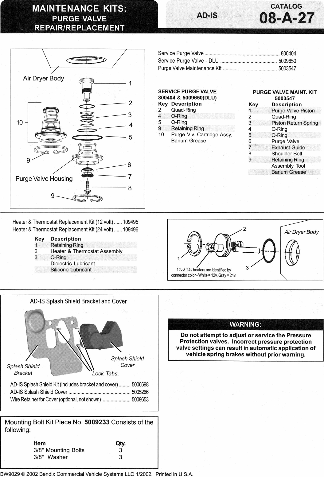 Bendix 08 A 24 Users Manual