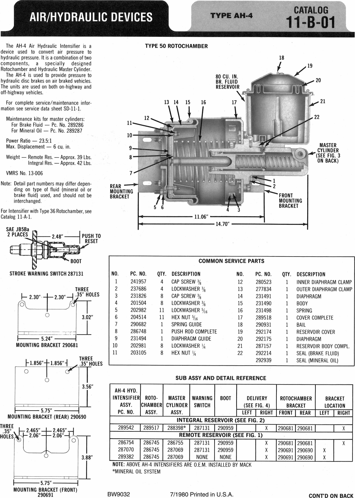 Page 1 of 2 - Bendix Bendix-11-B-01-Users-Manual-  Bendix-11-b-01-users-manual