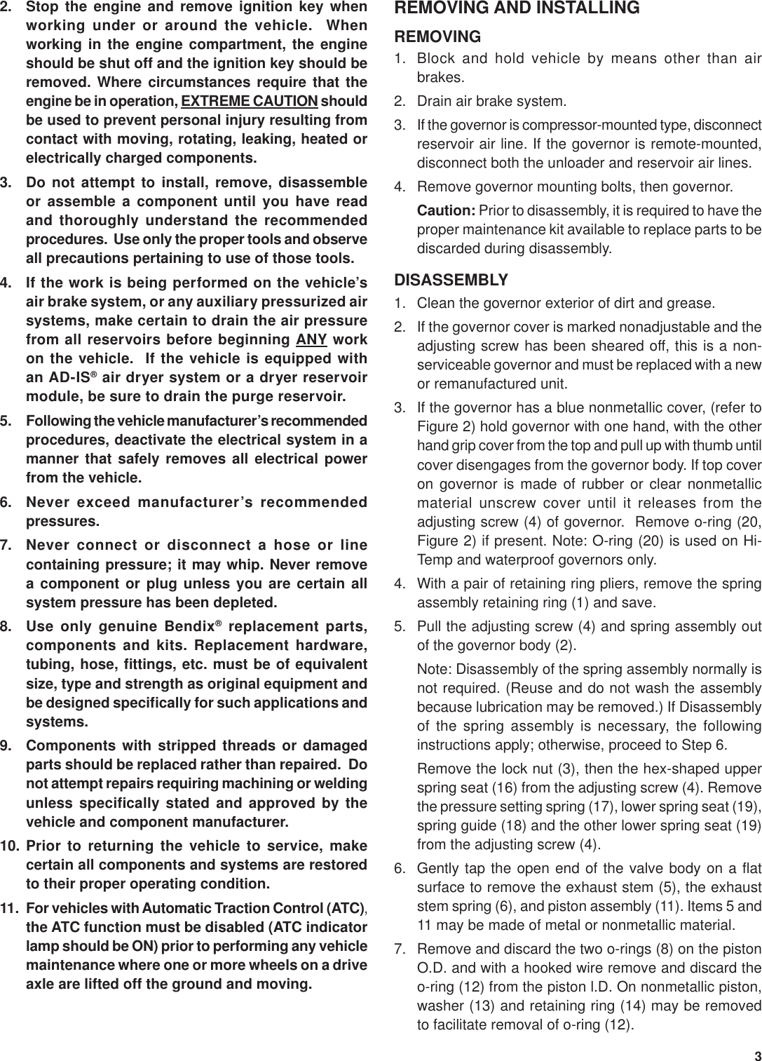 Page 3 of 4 - Bendix Bendix-Bw1425-Users-Manual- SD-01-503f  Bendix-bw1425-users-manual