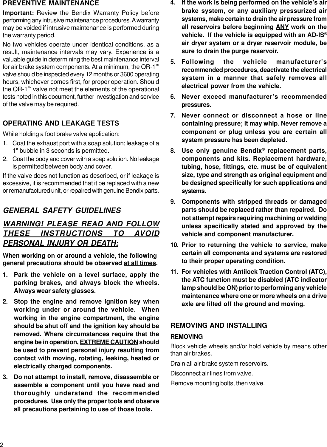 Page 2 of 4 - Bendix Bendix-Bw1442-Users-Manual- Sd03-901  Bendix-bw1442-users-manual