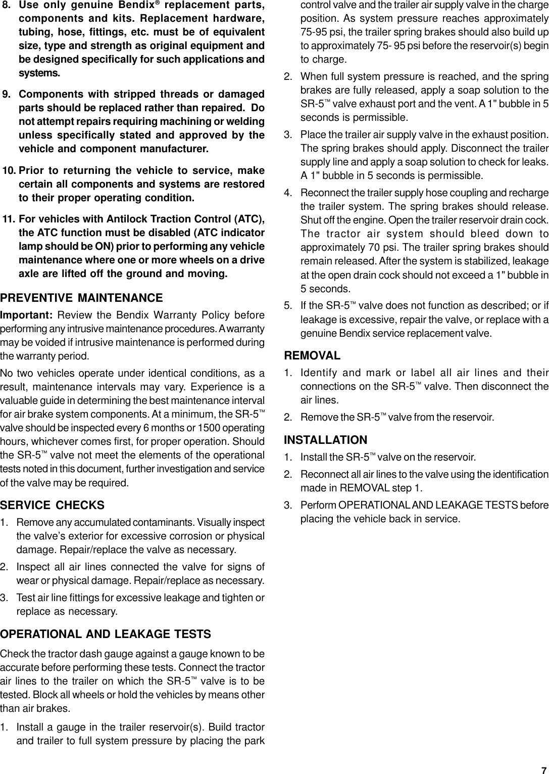 Page 7 of 9 - Bendix Bendix-Bw1680-Users-Manual- Sd034516  Bendix-bw1680-users-manual