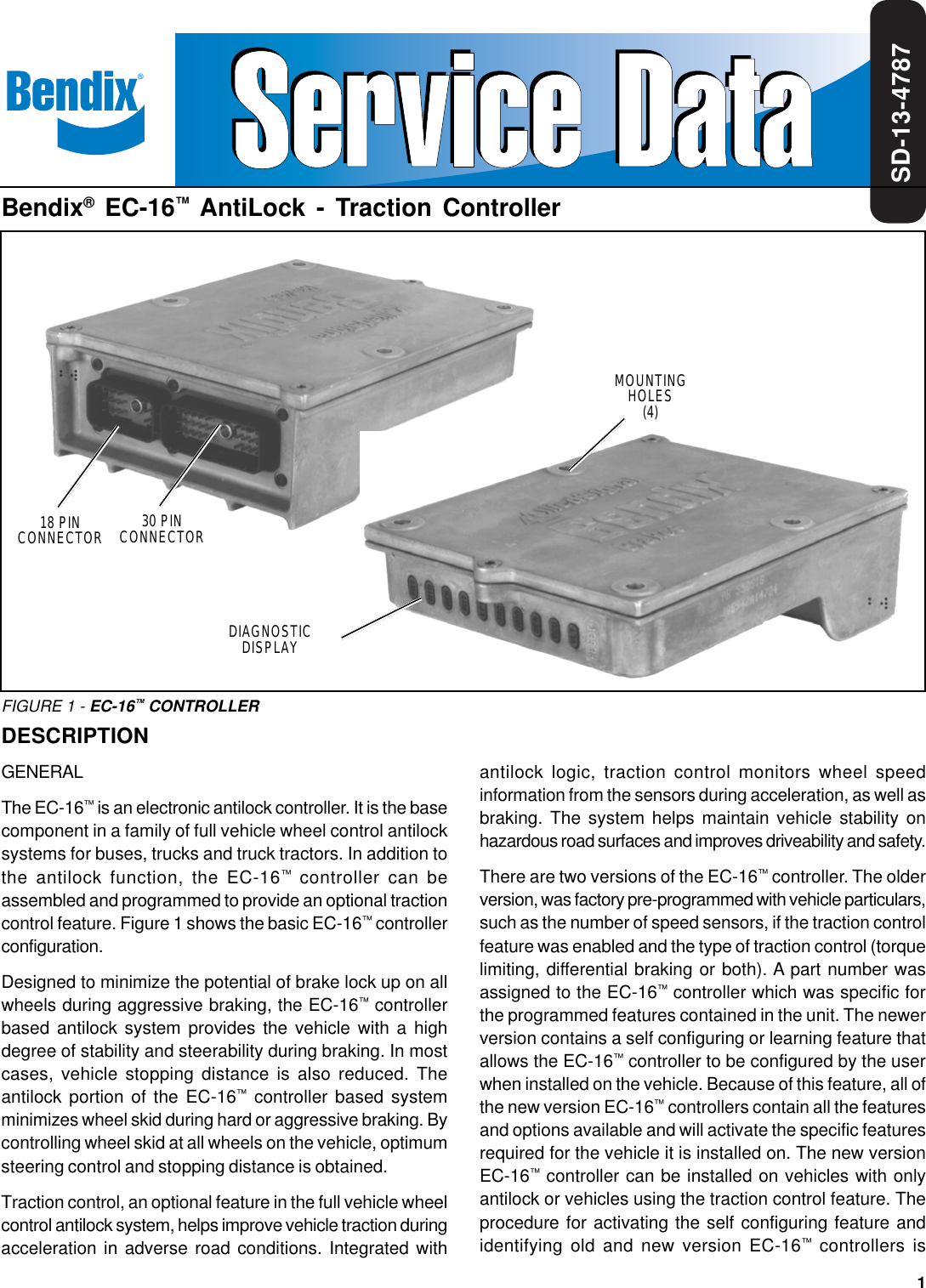 Bendix Bw1726 Users Manual Sd134787