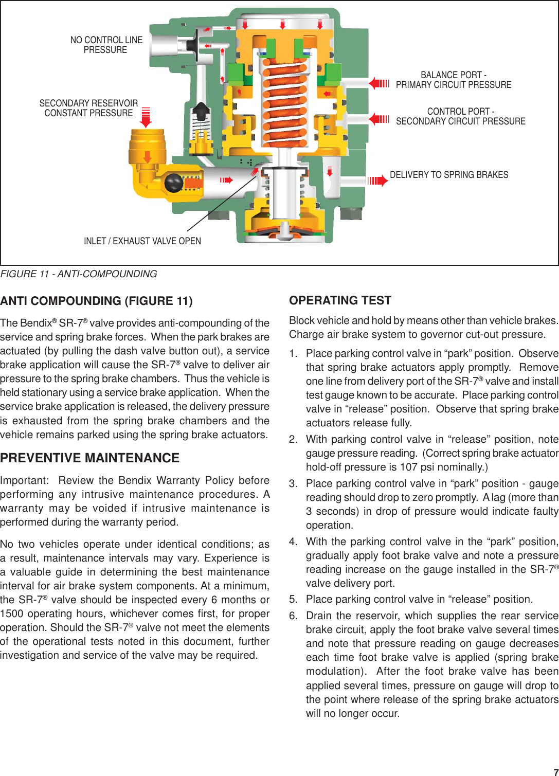 Page 7 of 8 - Bendix Bendix-Bw2271-Users-Manual- SD-03-9043c Conversion Of Version B With 11 Pt. Notes From PM  Bendix-bw2271-users-manual