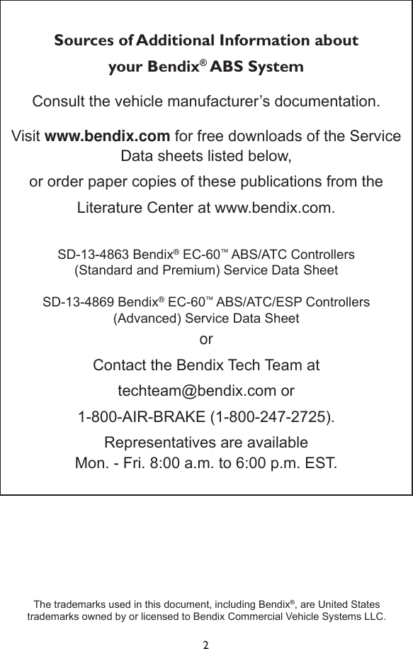 Page 2 of 12 - Bendix Bendix-Bw2489-Users-Manual-  Bendix-bw2489-users-manual