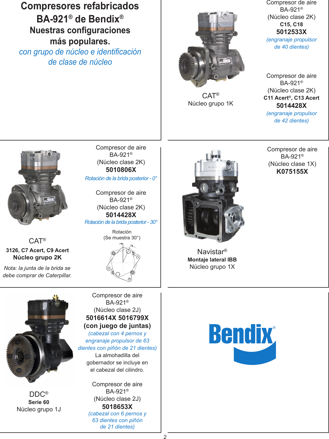 Page 2 of 6 - Bendix Bendix-Bw2525S-Users-Manual- 550/750 Compressor Flyer  Bendix-bw2525s-users-manual