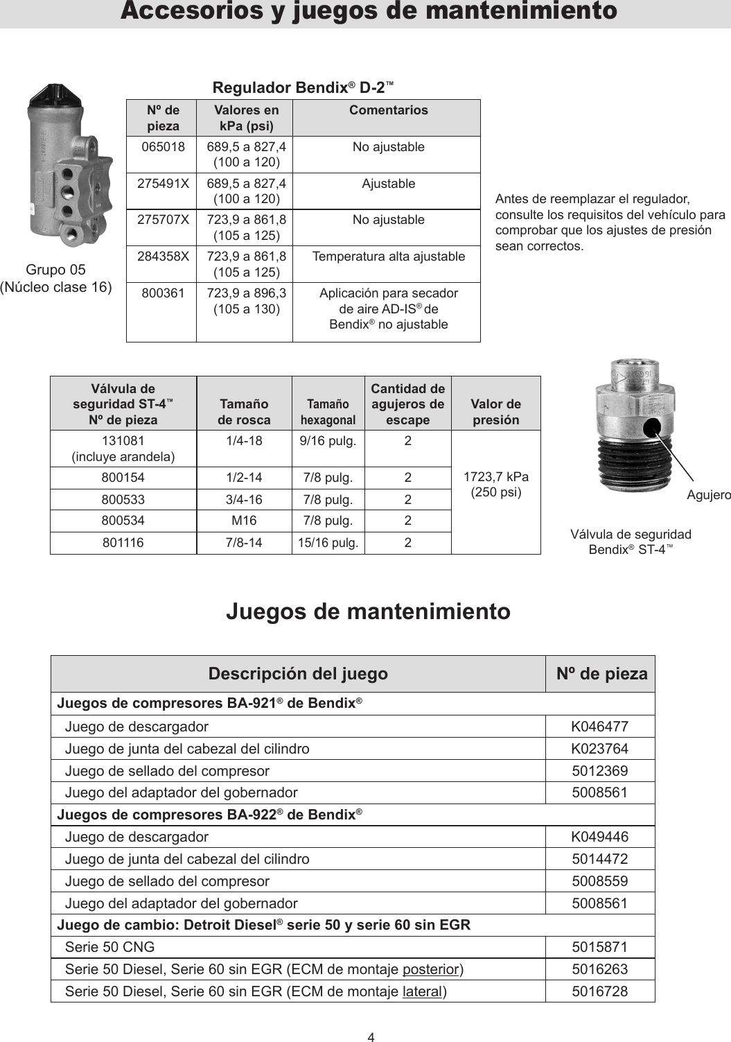 Page 4 of 6 - Bendix Bendix-Bw2525S-Users-Manual- 550/750 Compressor Flyer  Bendix-bw2525s-users-manual