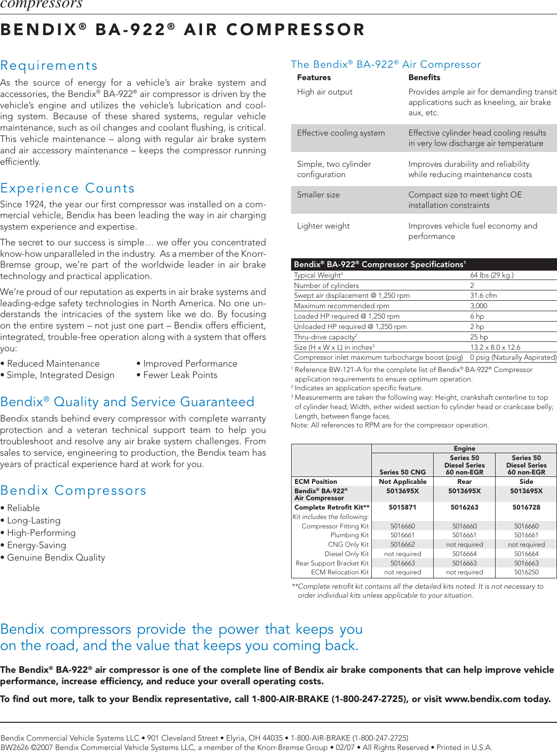 Page 2 of 2 - Bendix Bendix-Bw2626-Users-Manual- BW2626  Bendix-bw2626-users-manual