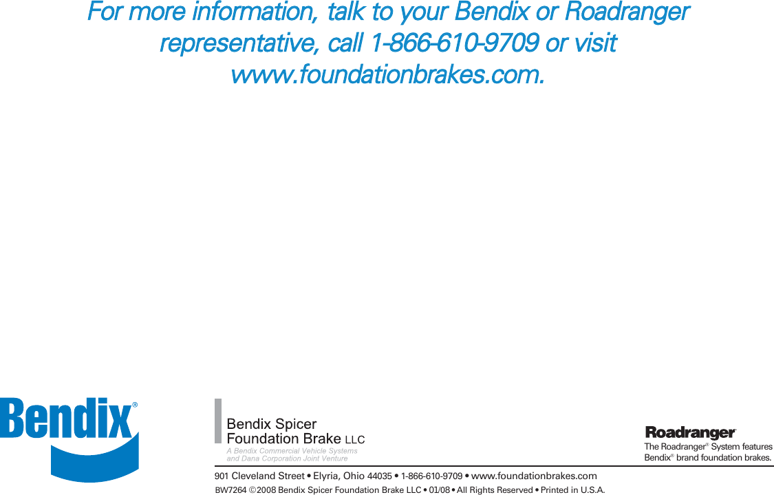 Page 9 of 9 - Bendix Bendix-Bw7264-Users-Manual- BW7264a  Bendix-bw7264-users-manual